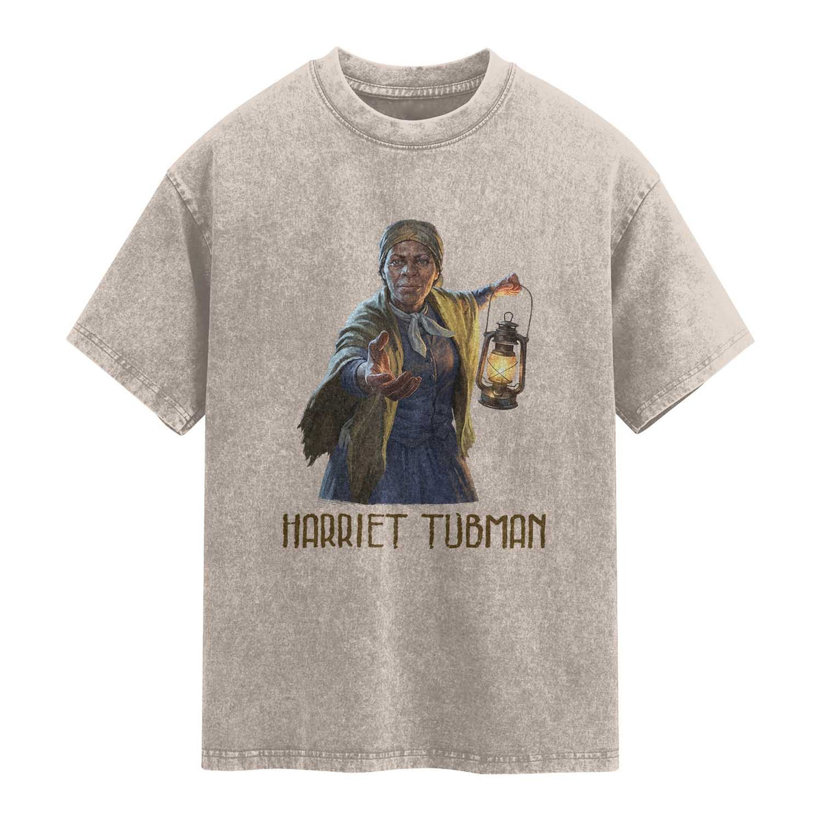 Harriet Tubman Legacy Washed Cotton T-Shirt Gift For History Lovers