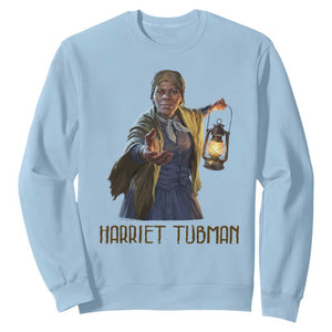 Harriet Tubman Legacy Sweatshirt Gift For History Lovers TS12 Light Blue Print Your Wear