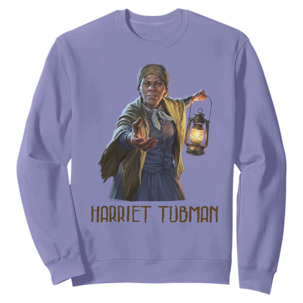 Harriet Tubman Legacy Sweatshirt Gift For History Lovers TS12 Violet Print Your Wear