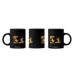 Funny Hello Fall Thanksgiving Golden Retriever Coffee Mug TS12 Print Your Wear