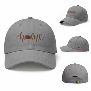 Rustic Hogan Home Typography Baseball Cap Native American Heritage Pride TS12 Baseball Cap Universal Fit Sport Gray Print Your Wear