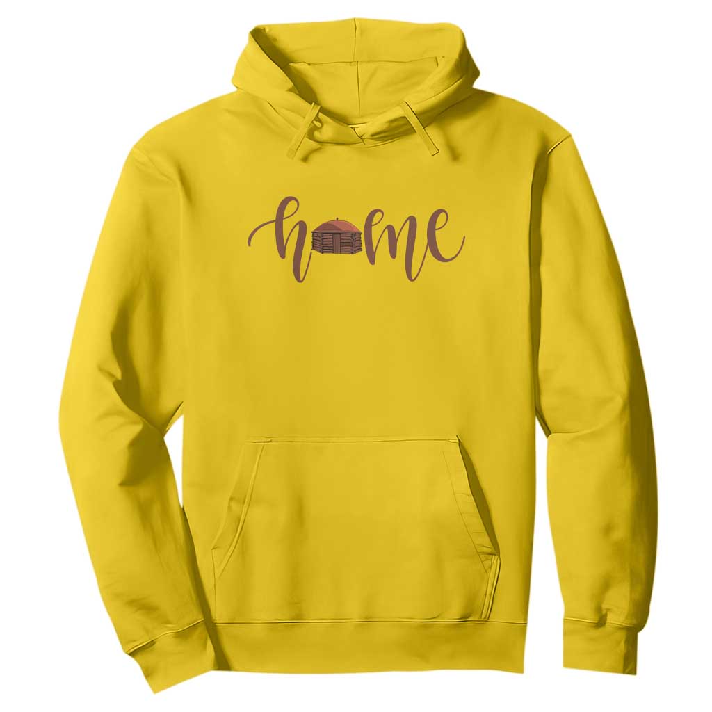 Rustic Hogan Home Typography Hoodie Native American Heritage Pride TS12 Daisy Print Your Wear