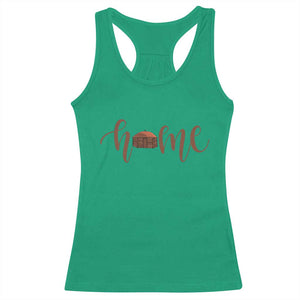 Rustic Hogan Home Typography Racerback Tank Top Native American Heritage Pride TS12 Irish Green Print Your Wear