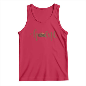 Rustic Hogan Home Typography Tank Top Native American Heritage Pride TS12 Red Print Your Wear