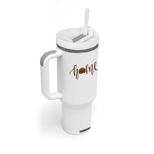 Rustic Hogan Home Typography Tumbler With Handle Native American Heritage Pride TS12 Print Your Wear