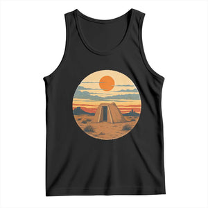 Vintage Monument Valley Landscape Tank Top Desert Hogan Home Art TS12 Black Print Your Wear