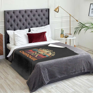 Cherokee Heritage Pride Throw Blanket Vintage Native American Warrior Skull TS12 Print Your Wear