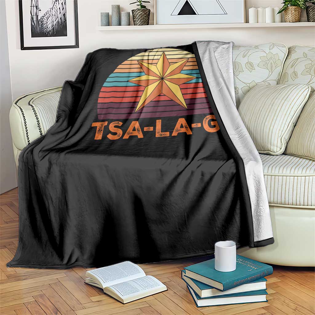 Tsalagi Seven Pointed Star Throw Blanket Cherokee Native American Heritage TS12 Print Your Wear