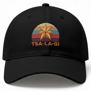 Tsalagi Seven Pointed Star Baseball Cap Cherokee Native American Heritage TS12 Print Your Wear