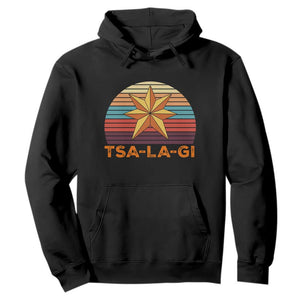 Tsalagi Seven Pointed Star Hoodie Cherokee Native American Heritage TS12 Black Print Your Wear