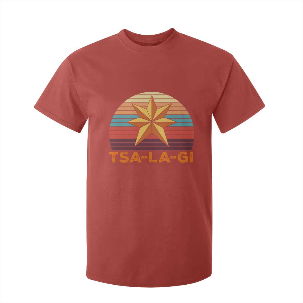 Tsalagi Seven Pointed Star T Shirt For Kid Cherokee Native American Heritage TS12 Red Print Your Wear