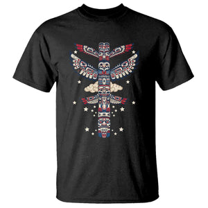 Native American Totem Pole T Shirt Pacific Northwest Indigenous Tribal TS12 Black Print Your Wear