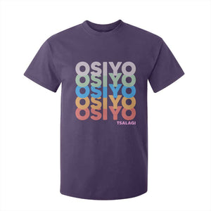 Osiyo Tsalagi Cherokee Native American Pride T Shirt For Kid Retro Stacked Typography TS12 Purple Print Your Wear