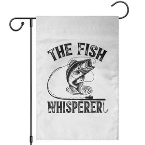 Funny The Fish Whisperer Garden Flag Fishing Lover Angler Gift TS12 White Print Your Wear