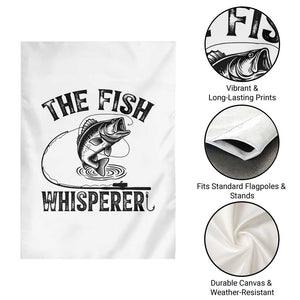 Funny The Fish Whisperer Garden Flag Fishing Lover Angler Gift TS12 Print Your Wear