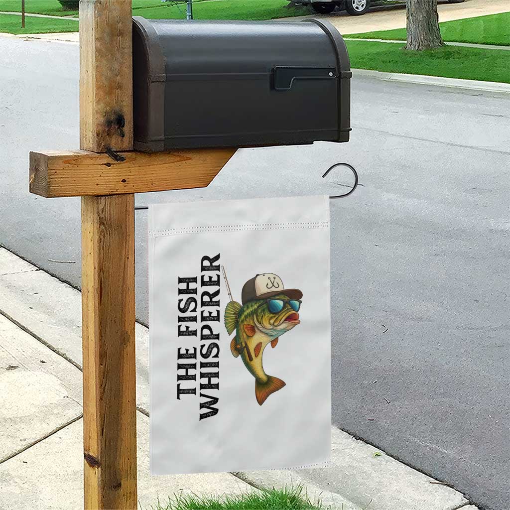 Funny The Fish Whisperer Fishing Garden Flag Angler Lover Gift TS12 Print Your Wear