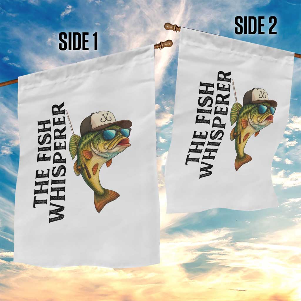 Funny The Fish Whisperer Fishing Garden Flag Angler Lover Gift TS12 Print Your Wear
