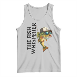 Funny The Fish Whisperer Fishing Tank Top Angler Lover Gift TS12 Ash Print Your Wear