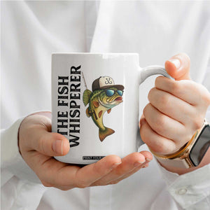 Funny The Fish Whisperer Fishing Coffee Mug Angler Lover Gift TS12 Print Your Wear