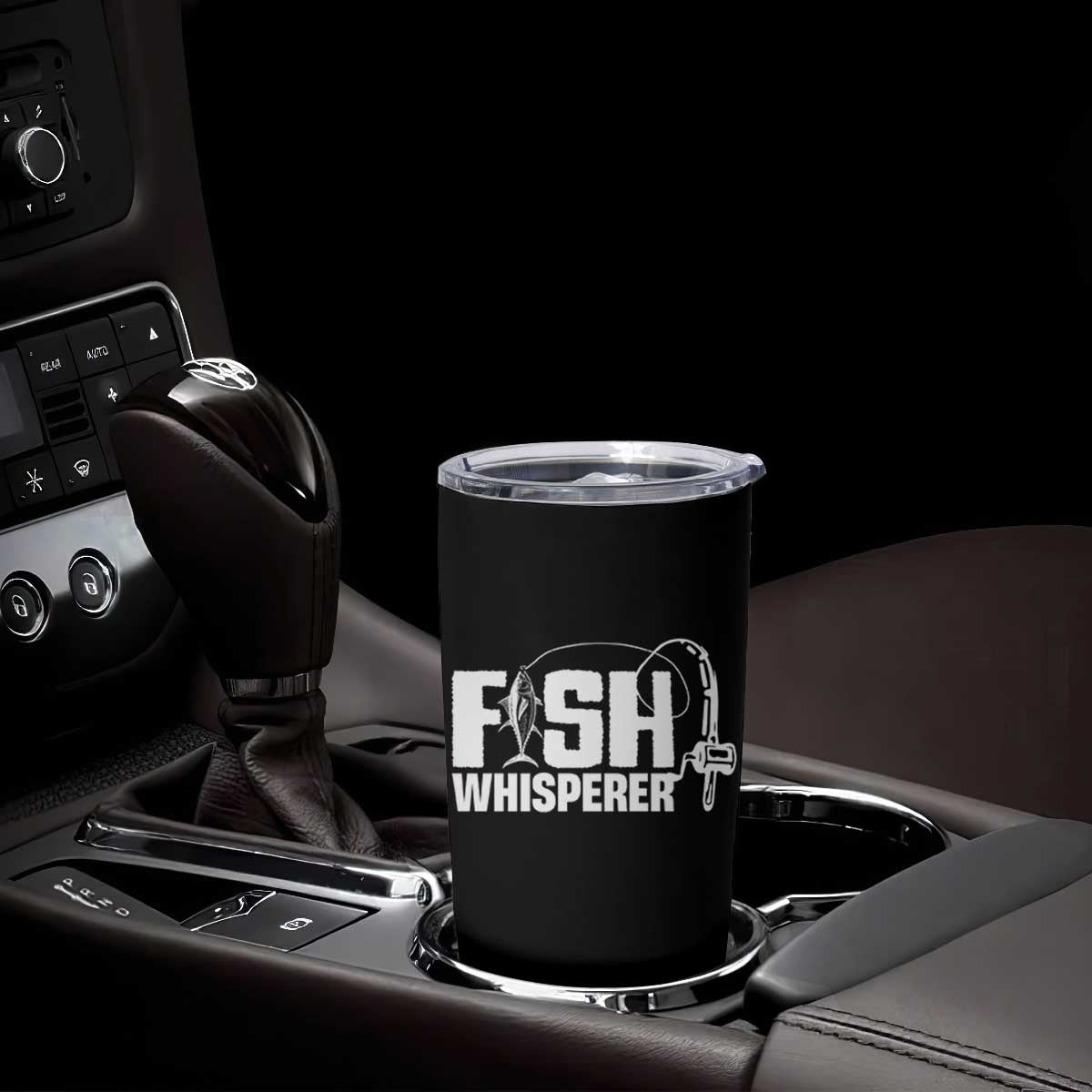 The Fish Whisperer Tumbler Cup Fish Lover Humor TS12 Print Your Wear