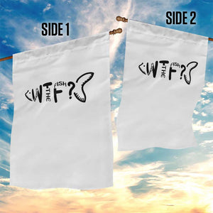 WTF Where Is The Fish Garden Flag Funny Fisherman Gift TS12 Print Your Wear