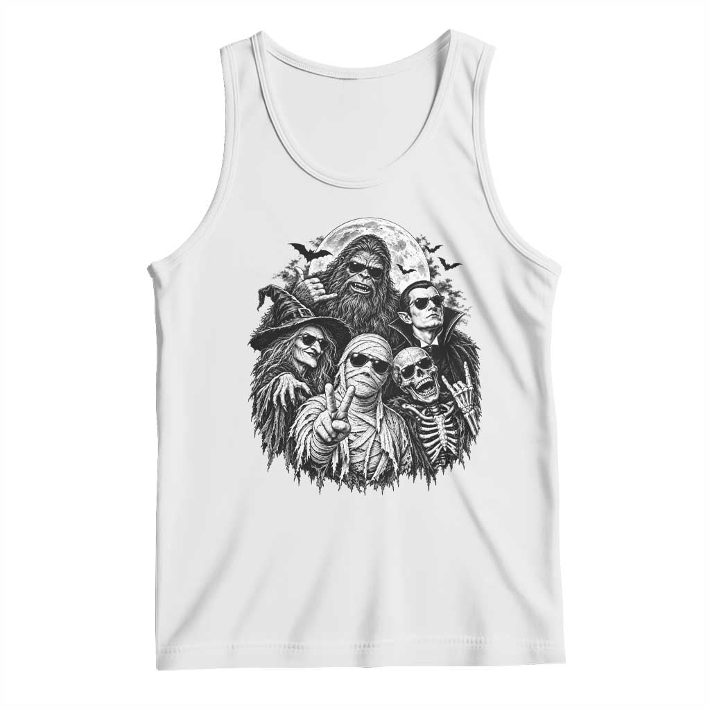Cool Spooky Squad Halloween Monster Selfie Holiday Gift Tank Top