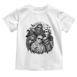 Cool Spooky Squad Halloween Monster Selfie Holiday Gift Toddler T Shirt