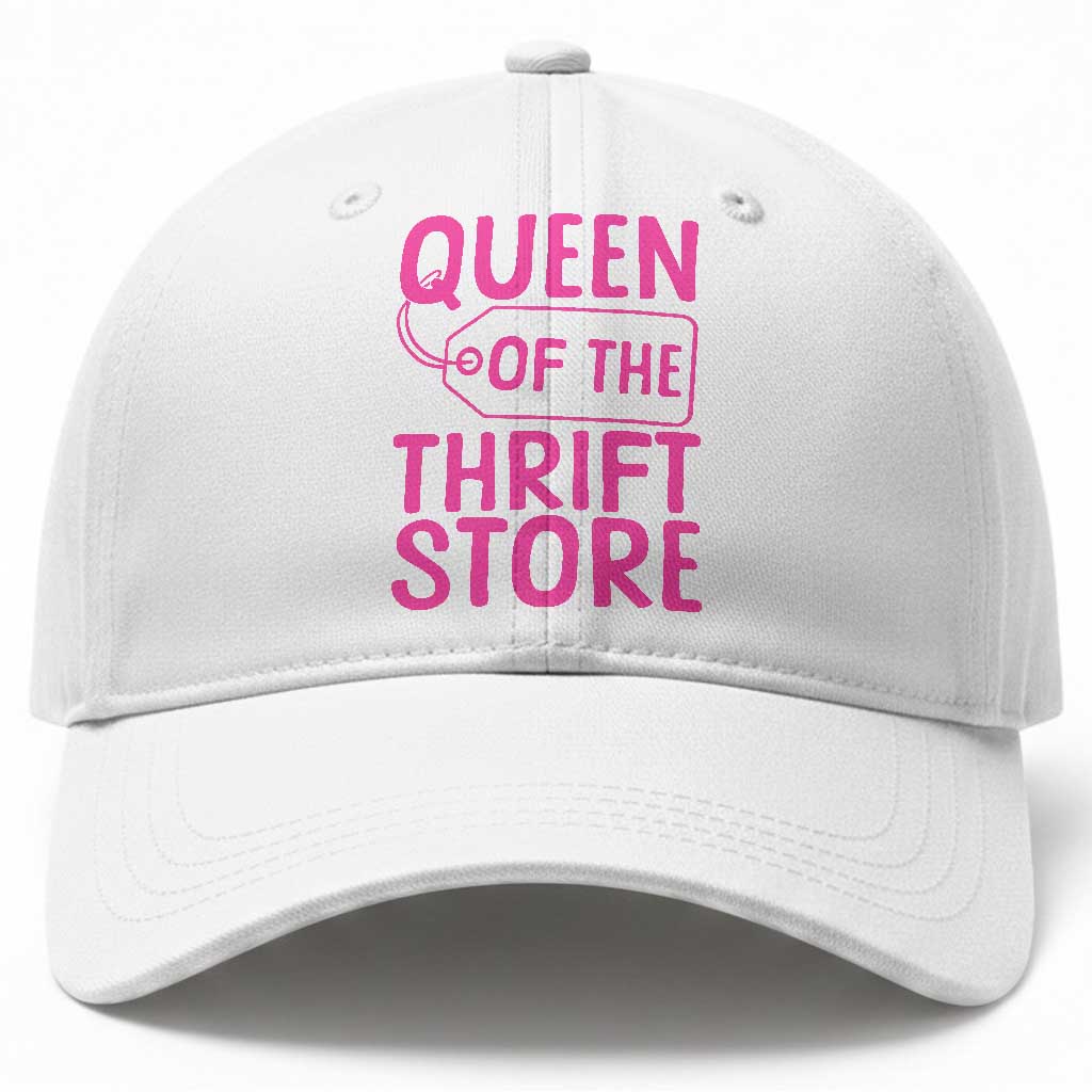 Funny Thrift Lover Baseball Cap Queen Of The Thrift Store