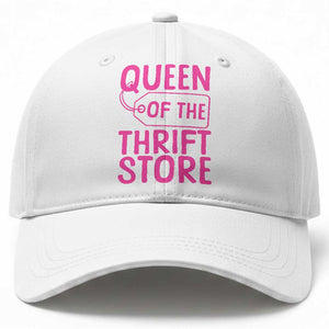 Funny Thrift Lover Baseball Cap Queen Of The Thrift Store