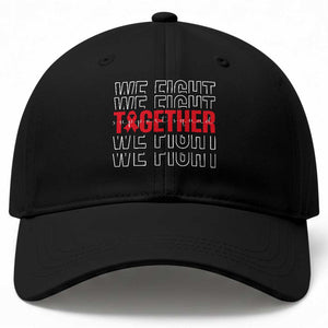We Fight Together Support Squad HIV Awareness Gift Baseball Cap TS12 Print Your Wear