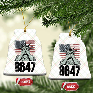 8647 Statue Of Liberty Ceramic Ornament Political Satire Protest Poster Graphic TS12 Print Your Wear