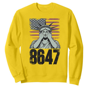 8647 Statue Of Liberty Sweatshirt Political Satire Protest Poster Graphic TS12 Daisy Print Your Wear
