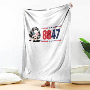 Political Activist 8647 Throw Blanket Freedom Satire Protest Graphic TS12 Print Your Wear