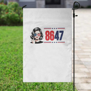 Political Activist 8647 Garden Flag Freedom Satire Protest Graphic TS12 Print Your Wear