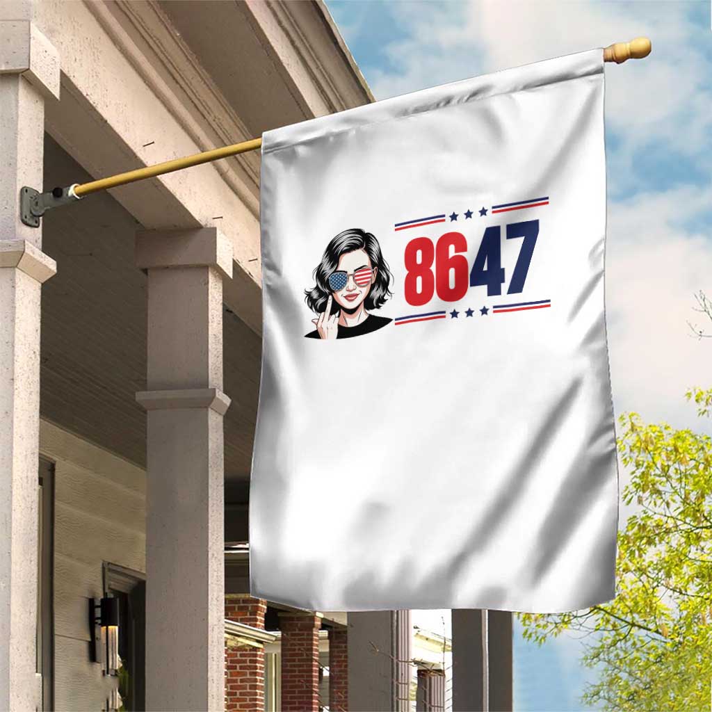 Political Activist 8647 Garden Flag Freedom Satire Protest Graphic TS12 Print Your Wear