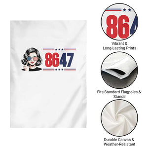 Political Activist 8647 Garden Flag Freedom Satire Protest Graphic TS12 Print Your Wear
