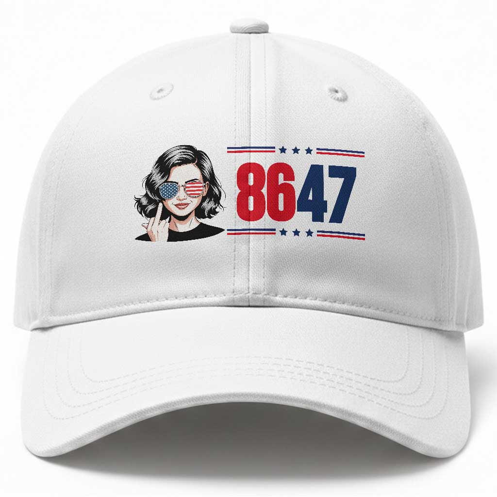 Political Activist 8647 Baseball Cap Freedom Satire Protest Graphic TS12 Print Your Wear