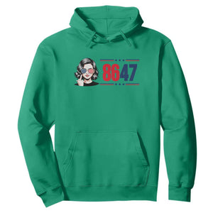 Political Activist 8647 Hoodie Freedom Satire Protest Graphic TS12 Irish Green Print Your Wear