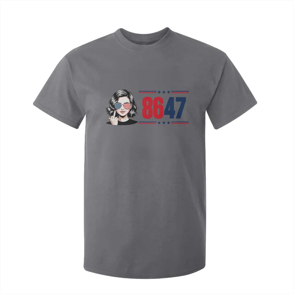 Political Activist 8647 T Shirt For Kid Freedom Satire Protest Graphic TS12 Charcoal Print Your Wear