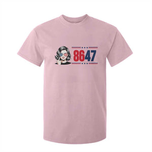 Political Activist 8647 T Shirt For Kid Freedom Satire Protest Graphic TS12 Light Pink Print Your Wear