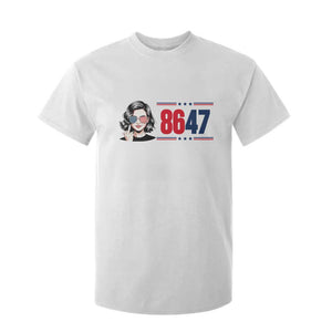 Political Activist 8647 T Shirt For Kid Freedom Satire Protest Graphic TS12 White Print Your Wear