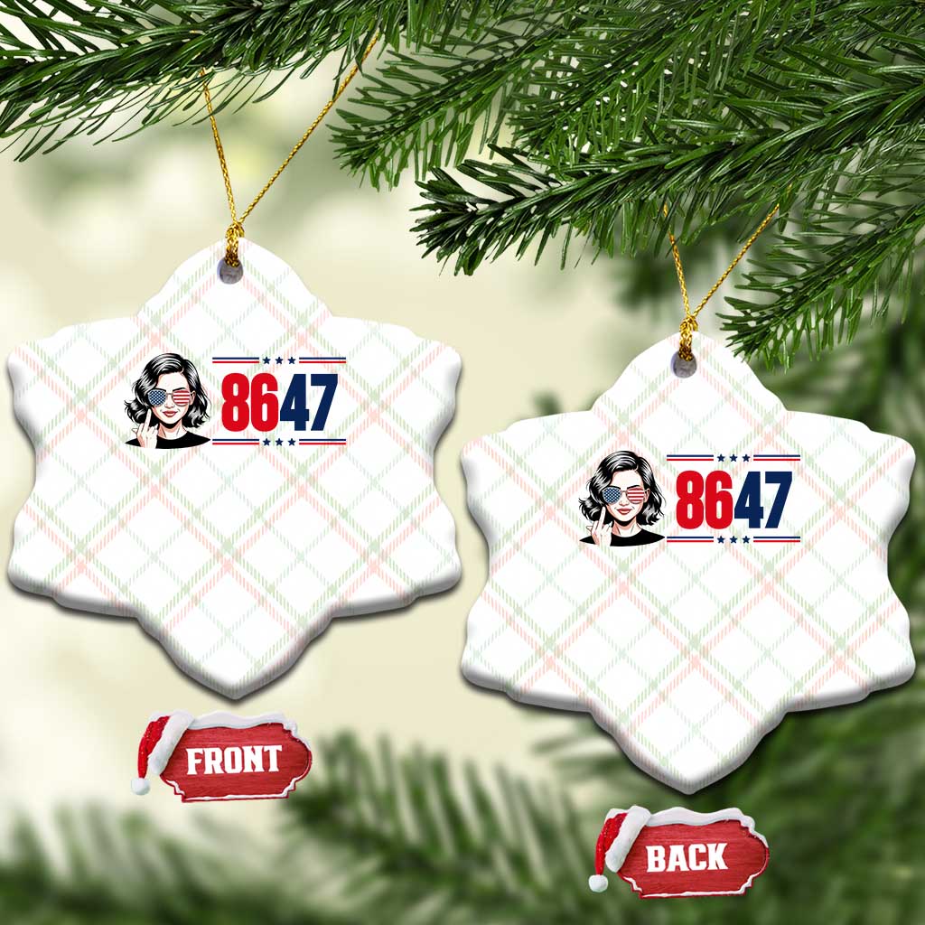 Political Activist 8647 Ceramic Ornament Freedom Satire Protest Graphic TS12 Print Your Wear