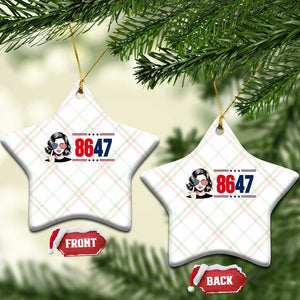Political Activist 8647 Ceramic Ornament Freedom Satire Protest Graphic TS12 Print Your Wear