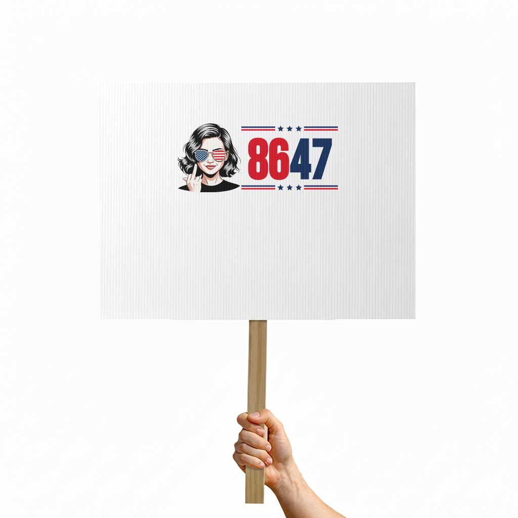 Political Activist 8647 Protest Sign Freedom Satire Protest Graphic TS12 Horizontal 18