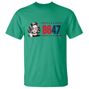 Political Activist 8647 T Shirt Freedom Satire Protest Graphic TS12 Irish Green Print Your Wear
