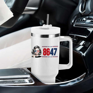 Political Activist 8647 Tumbler With Handle Freedom Satire Protest Graphic TS12 Print Your Wear
