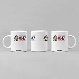 Political Activist 8647 Coffee Mug Freedom Satire Protest Graphic TS12 Print Your Wear