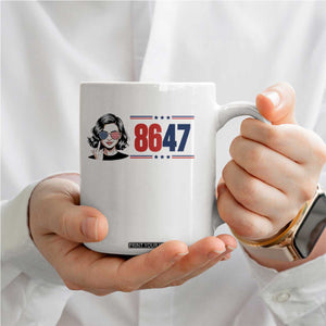 Political Activist 8647 Coffee Mug Freedom Satire Protest Graphic TS12 Print Your Wear