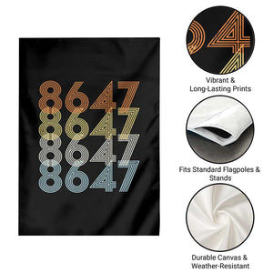 Retro Vintage 8647 Garden Flag Freedom Protest Stripe Graphic TS12 Print Your Wear