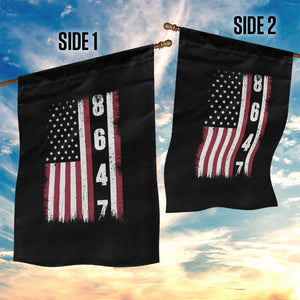 8647 Vintage US Flag Garden Flag Political Expression Apparel For Democrats TS12 Print Your Wear